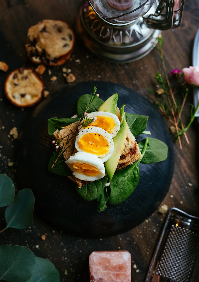 Fresh eggs in a basket